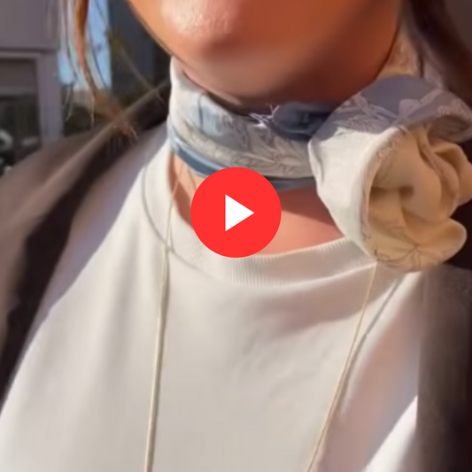 Fra tørklæde til smuk rosepå under 1 minut
