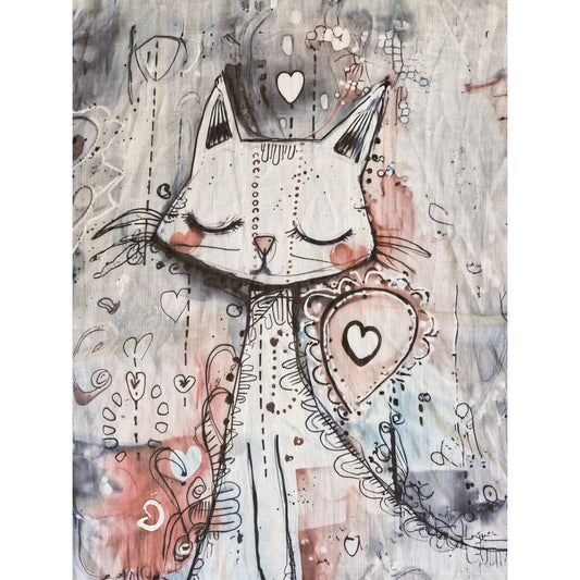 VaTørklæde - BA3287 - Hearty Kitten