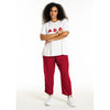 StBella - Hvid T-shirt med print