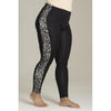 Smarte leggings med leo stribe fra Sandgaard - NOOS