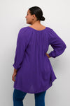 Tunic i viscose fra Kaffe Curve - Noos