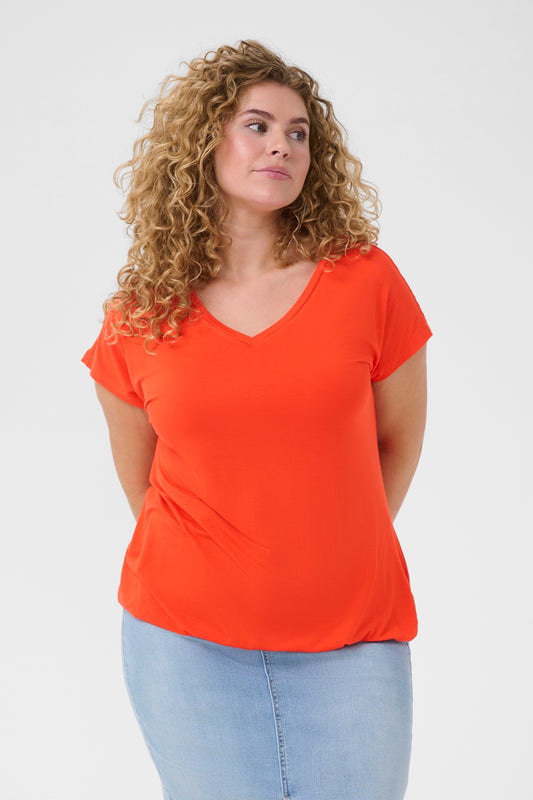 KCjena - T-shirt m/elastik i bund