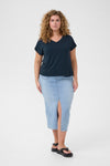 KCjena - T-shirt m/elastik i bund
