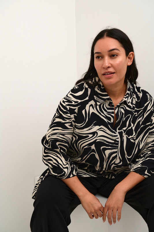 Mønstret tunika - KCcala Shirt Tunic