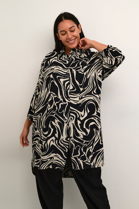 Mønstret tunika - KCcala Shirt Tunic