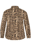 KCleonoma Denim Jacket - Leopard Jakke