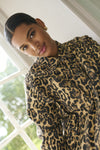 KCleonoma Denim Jacket - Leopard Jakke