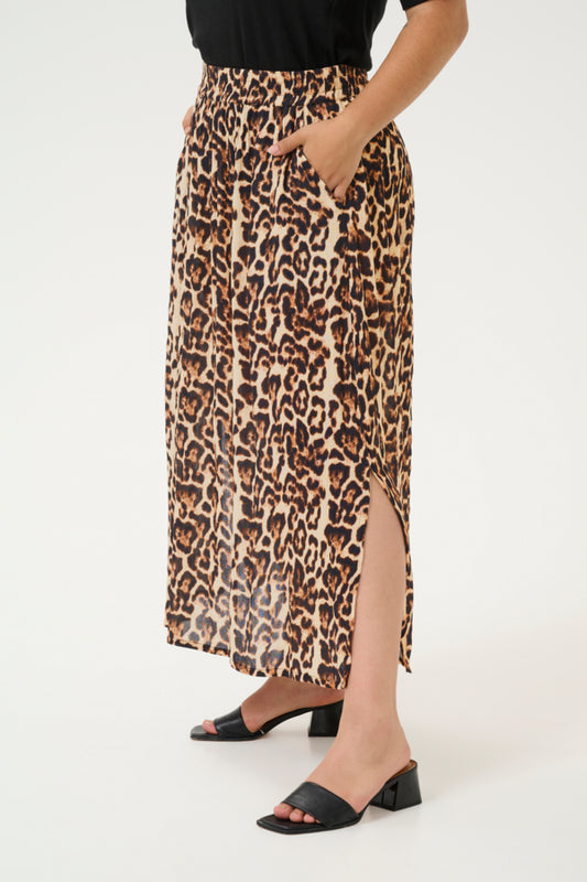 KCedina Ami Skirt - Leopard Skjørt
