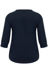KClunda - Bluse med V-hals