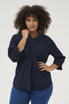 KClunda - Bluse med V-hals