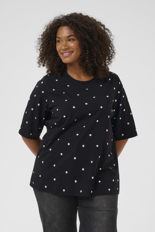 KChelena - T-Shirt med Nitter