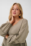 KCtine - V-hals Bluse