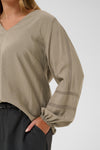 KCtine - V-hals Bluse