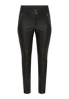 OXLeather Leggings with Gold Zippers