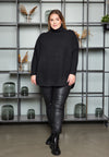 OXLeather Leggings with Gold Zippers