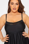 YoMesh Panel Swim Dress