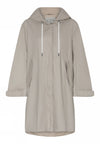 EtRECYCLED Coated Jacket long - Bomuld