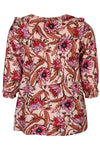 ZhHayu 766 - Bluse med 3/4 ermer