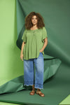 ZhRupi 06 - Rupi Fit Jeans med broderet kant