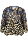 ZhSiff 1049 -  Bluse med Print