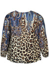 ZhSiff 1049 -  Bluse med Print