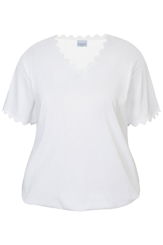 ZhCarla 1251 - T-shirt med tungekant