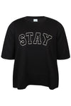 ZhMya 1519 - Kortærmet Sweatshirt med Print