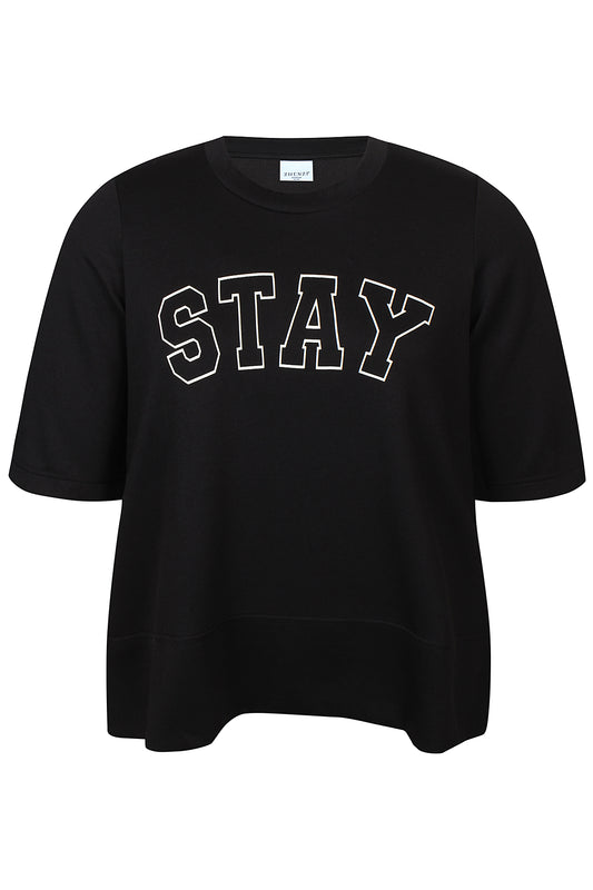 ZhMya 1519 - Kortærmet Sweatshirt med Print