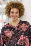 ZhLoren 1540 - Bluse med Blomsterprint