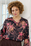 ZhLoren 1540 - Bluse med Blomsterprint