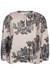 ZhMerna 1614 - Bluse med Blomsterprint