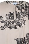 ZhMerna 1614 - Bluse med Blomsterprint
