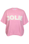 ZhBella 1722 - Sweatshirt med Frotté Broderi