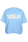 ZhBella 1722 - Sweatshirt med Frotté Broderi