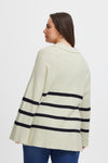 SWALLY PULLOVER - Strikket genser med krage