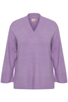 SWAILEEN Pullover - Strikbluse med V-hals