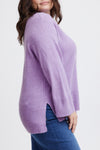 SWAILEEN Pullover - Strikbluse med V-hals