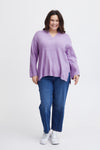 SWAILEEN Pullover - Strikbluse med V-hals