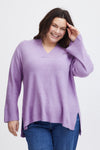 SWAILEEN Pullover - Strikbluse med V-hals