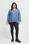 SWAILEEN Pullover - Strikbluse med V-hals