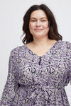 SWJUSTINA DRESS - Blomstret Kjole