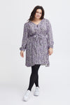 SWJUSTINA DRESS - Blomstret Kjole