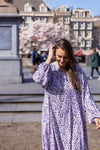 SWJUSTINA DRESS - Blomstret Kjole