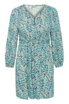 SWJUSTINA DRESS - Blomstret Kjole