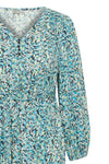 SWJUSTINA DRESS - Blomstret Kjole