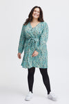 SWJUSTINA DRESS - Blomstret Kjole