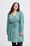 SWJUSTINA DRESS - Blomstret Kjole