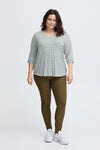 SWFEPORSI TEE 2 - Stribet T-shirt