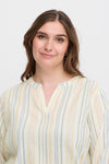 SWNADU BLOUSE - Stribet Bluse