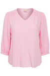 SWOLINE BLOUSE - Bluse med V-hals